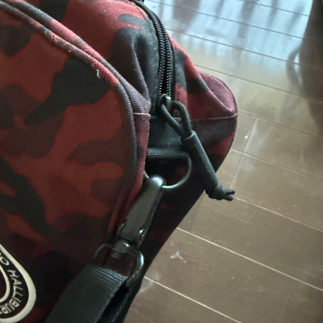 ZERO HALLIBURTON ゴルフ クラブケース レッドカモ 美品 軽量