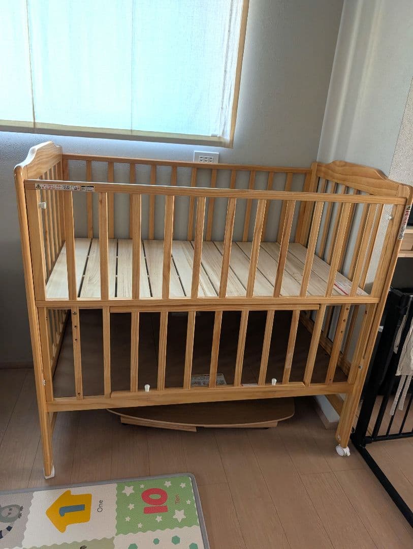 【たのメル便】ベビーベッド　カトージ　ハイシート