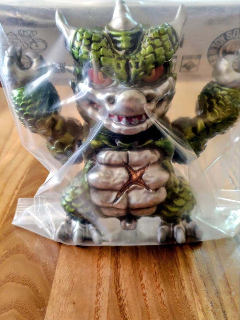 TOY SOLDIER 珍龍 緑 後藤彩色所 ソフビ インディーズ