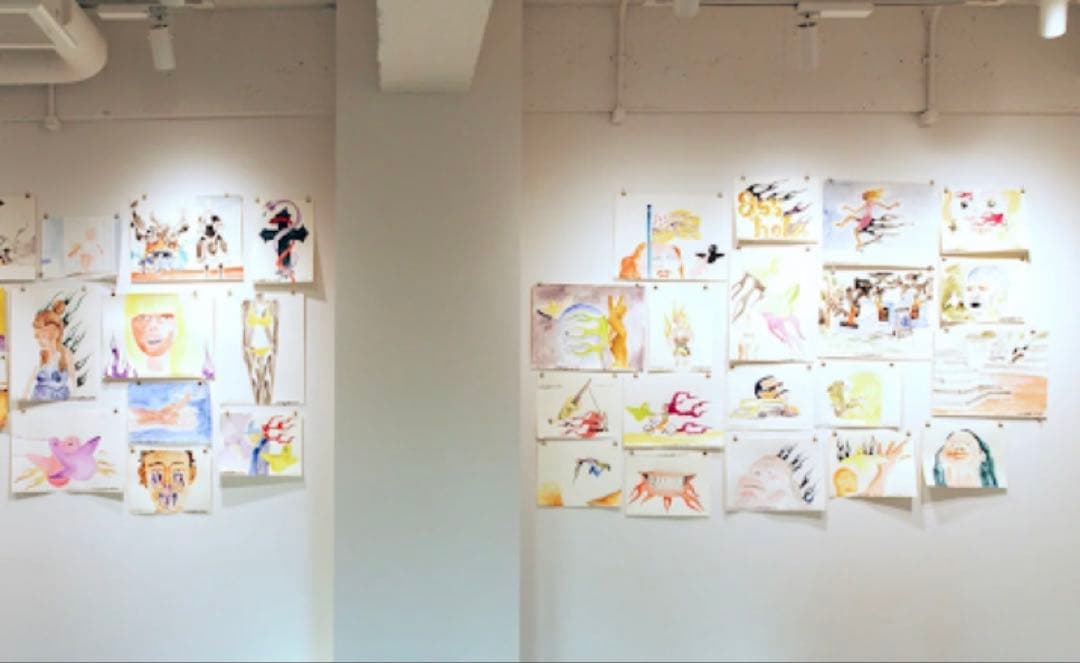 真作 個展作品 MARK GONZALES gonz マークゴンザレス 原画絵画