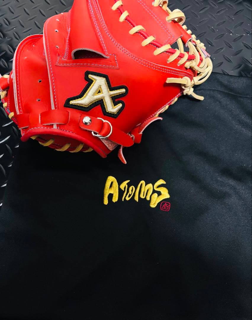 アトムズ ATOMS 硬式用キャッチャーミット限定AGL-02 日本製 限定