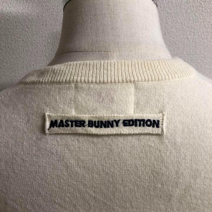 マスターバニーエディション カシミア100% ニット アイボリー サイズ4