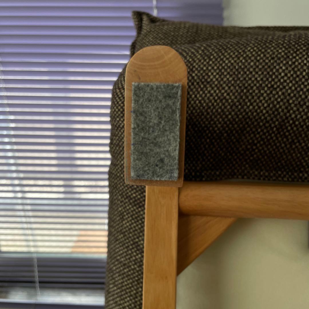 無印良品　ハイバックリクライニングソファー　1シーター　オットマン付き