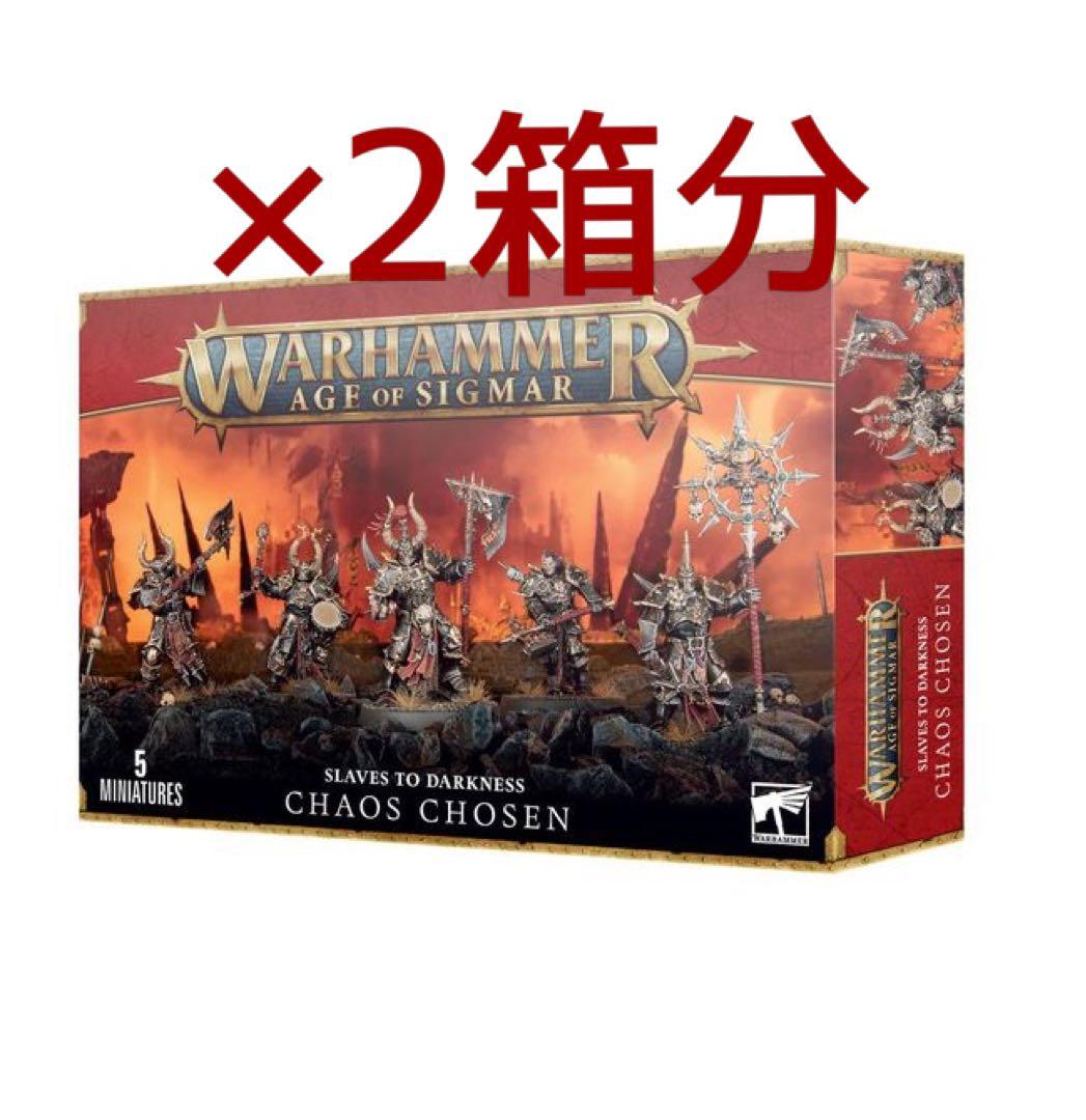 2箱分 Warhammer AOS Chaos Chosen