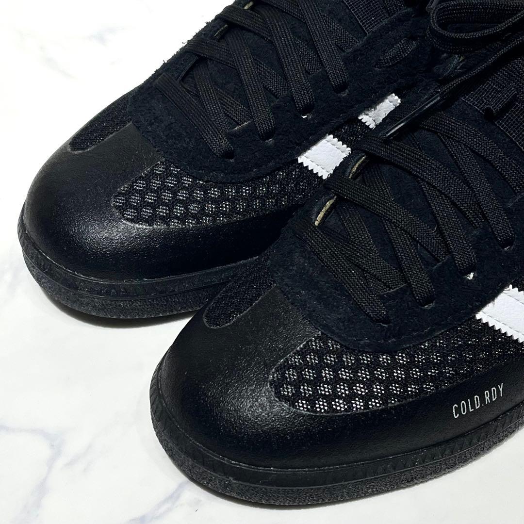 極美品☆アディダス／ベロサンバ サイクリングシューズ 26cm オールブラック