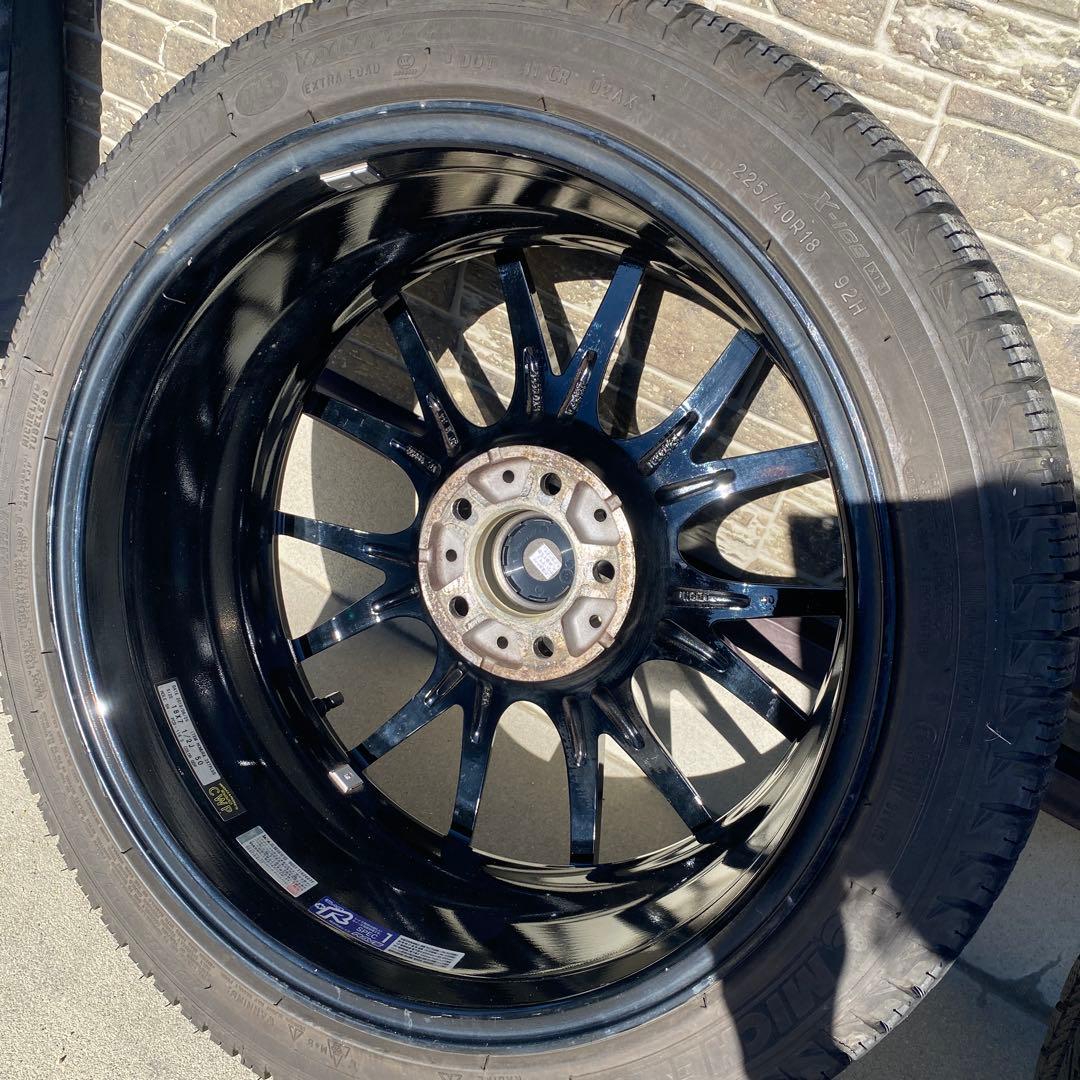 ち*そ様 レイズ　ホムラ　18インチ　4本セットスタッドレス