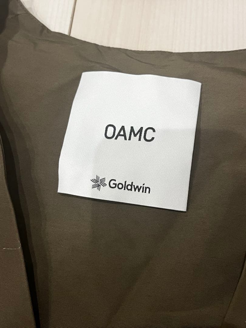 【サイズ5】GOLDWIN×OAMC ナイロンベスト　ゴールドウイン
