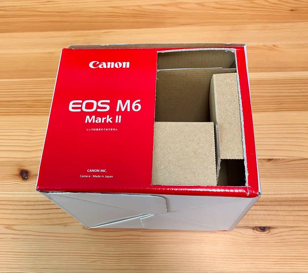 o*r様 Canon EOS M6 Mark II 本体 + 予備バッテリー1個