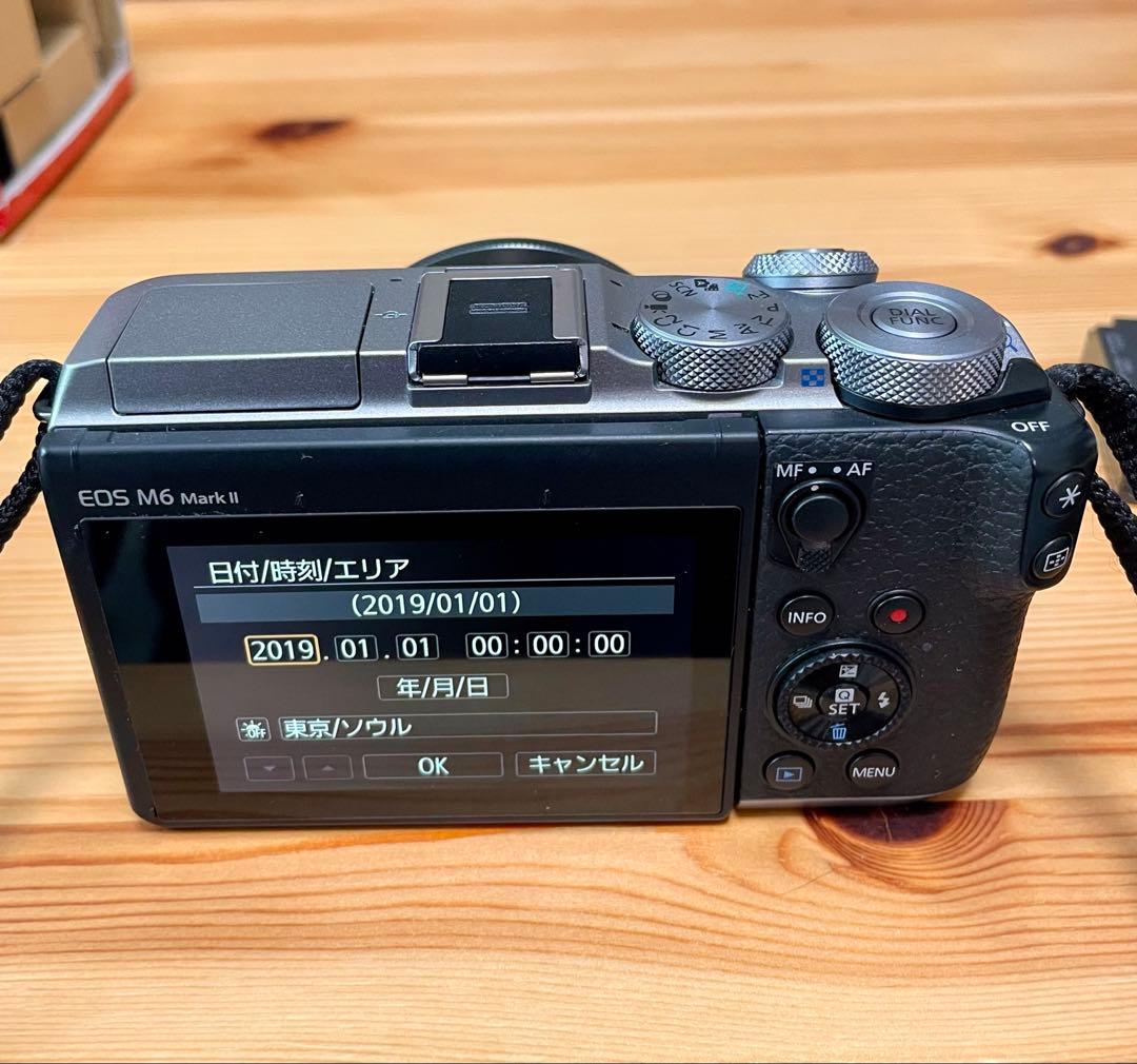 o*r様 Canon EOS M6 Mark II 本体 + 予備バッテリー1個