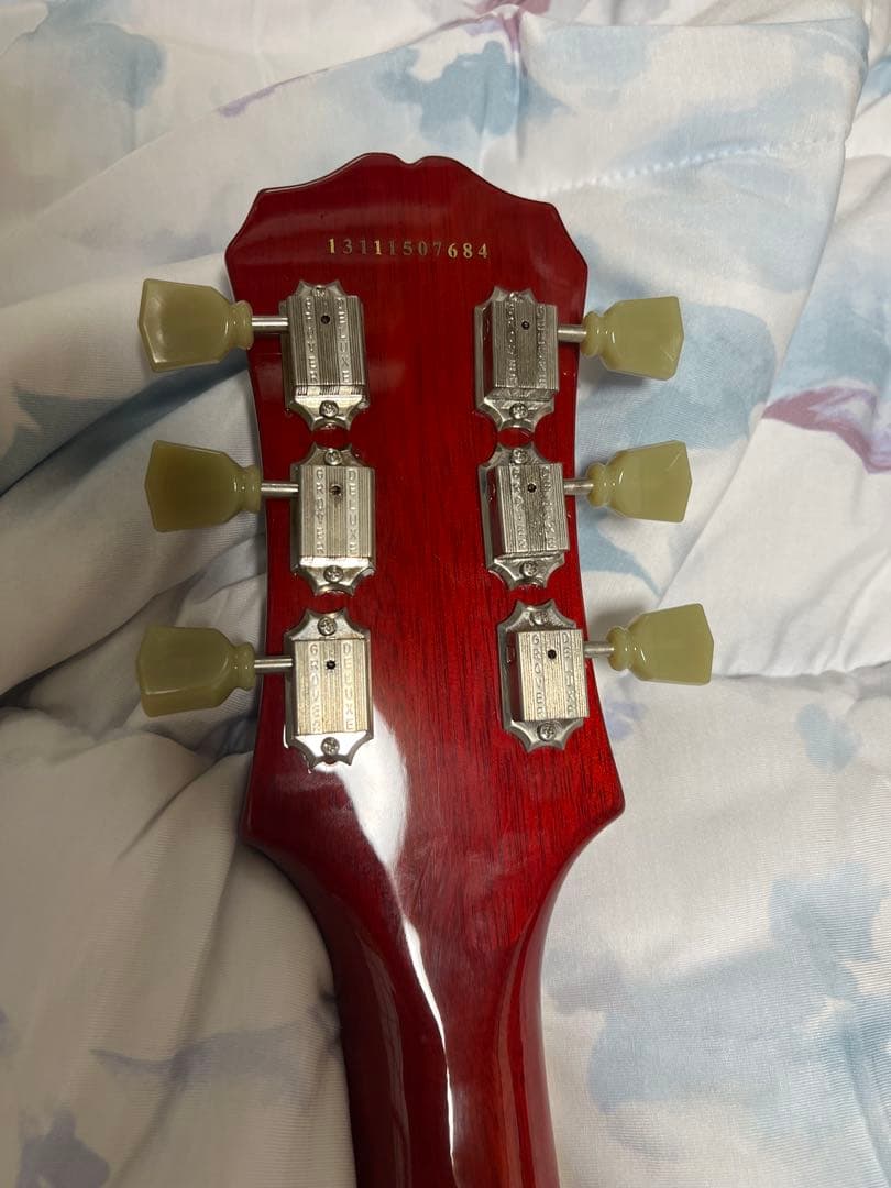 レスポールスタイル エレキギター オレンジ