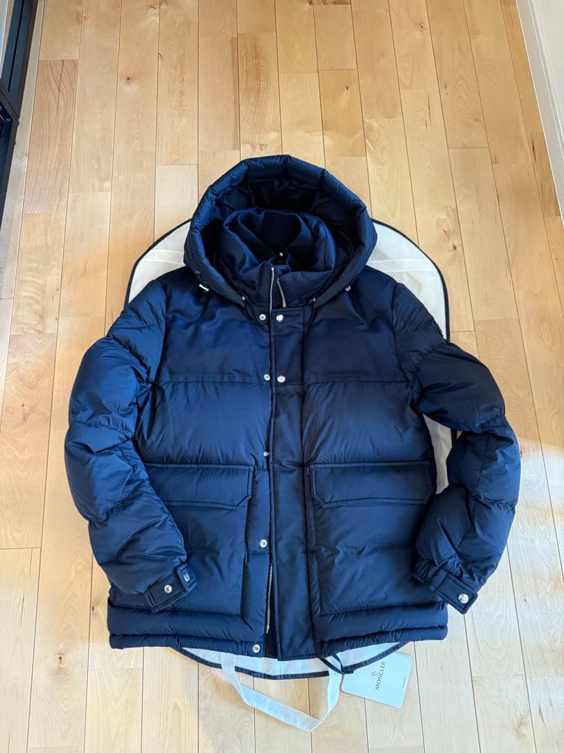 38万新品★モンクレール★3★ダウンジャケット『Mussala』ダークネイビー