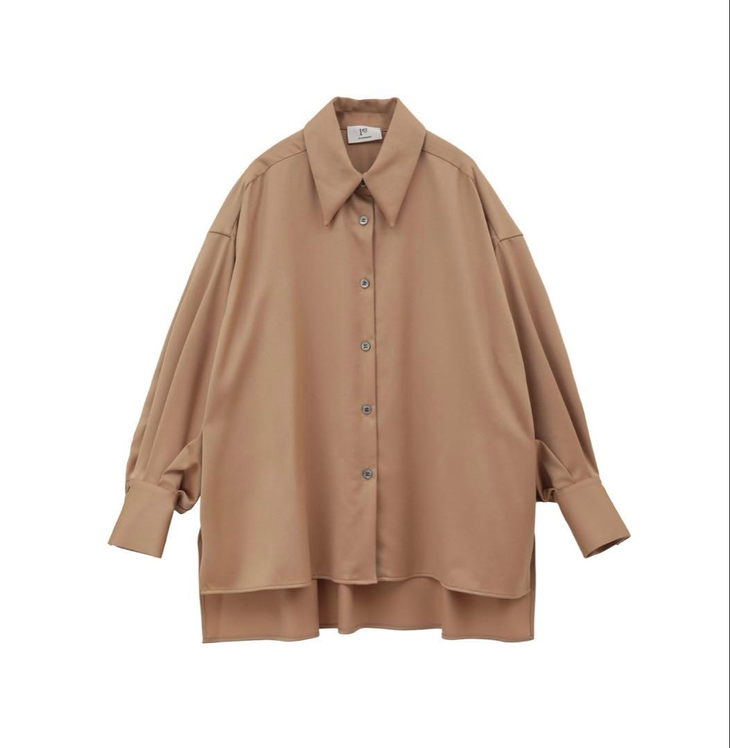 セール‼️1er Arrondissement人気ウールサテンブラウスゆったり36