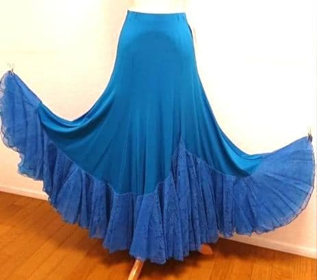 SALE☆チャコット　ダンス　スカート S フラメンコ衣装 定価44000円