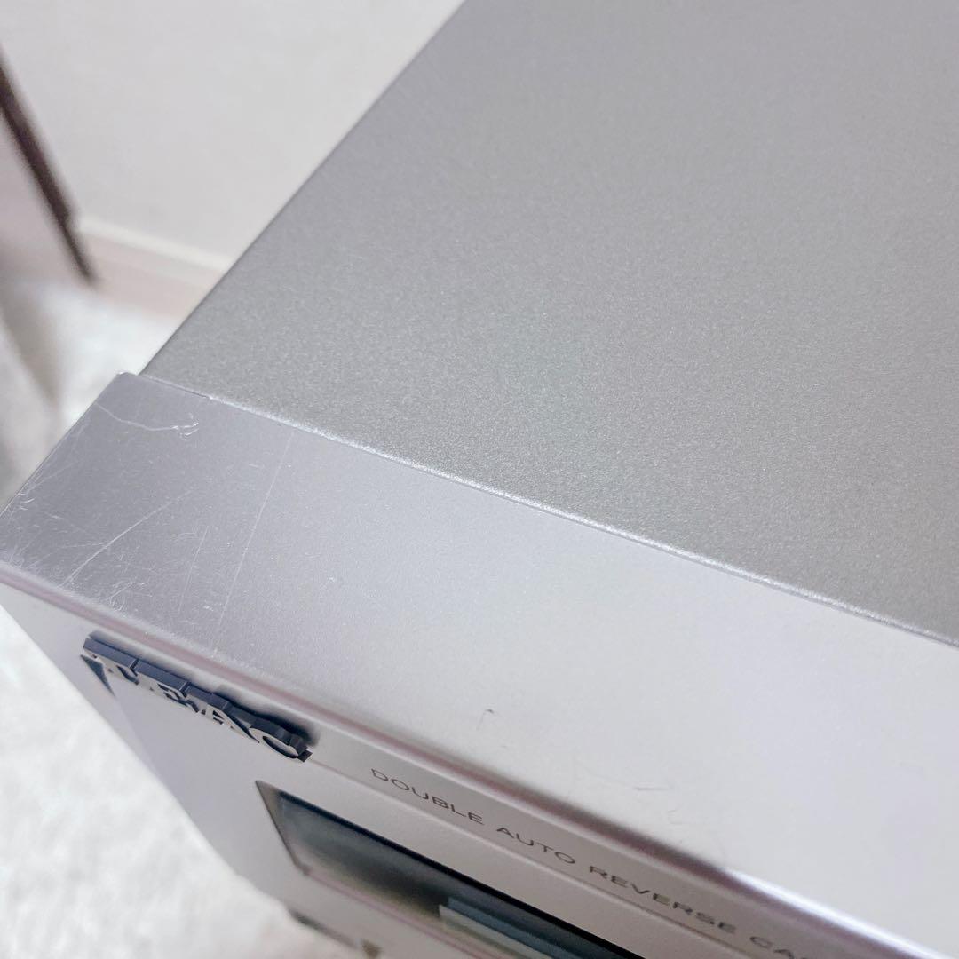 TEAC W‑890R MKII ダブルカセットデッキ オートリバース搭載