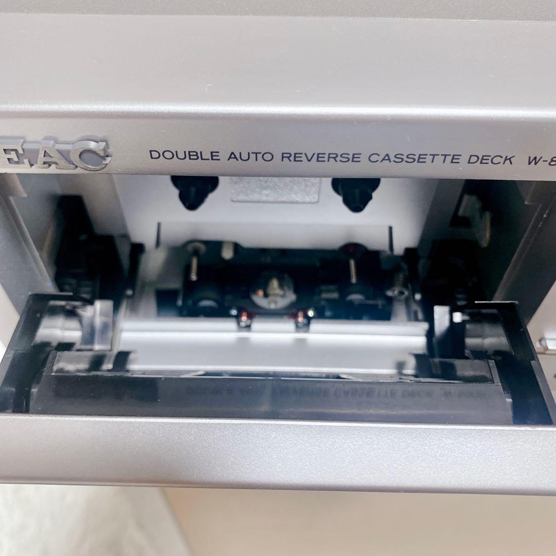 TEAC W‑890R MKII ダブルカセットデッキ オートリバース搭載