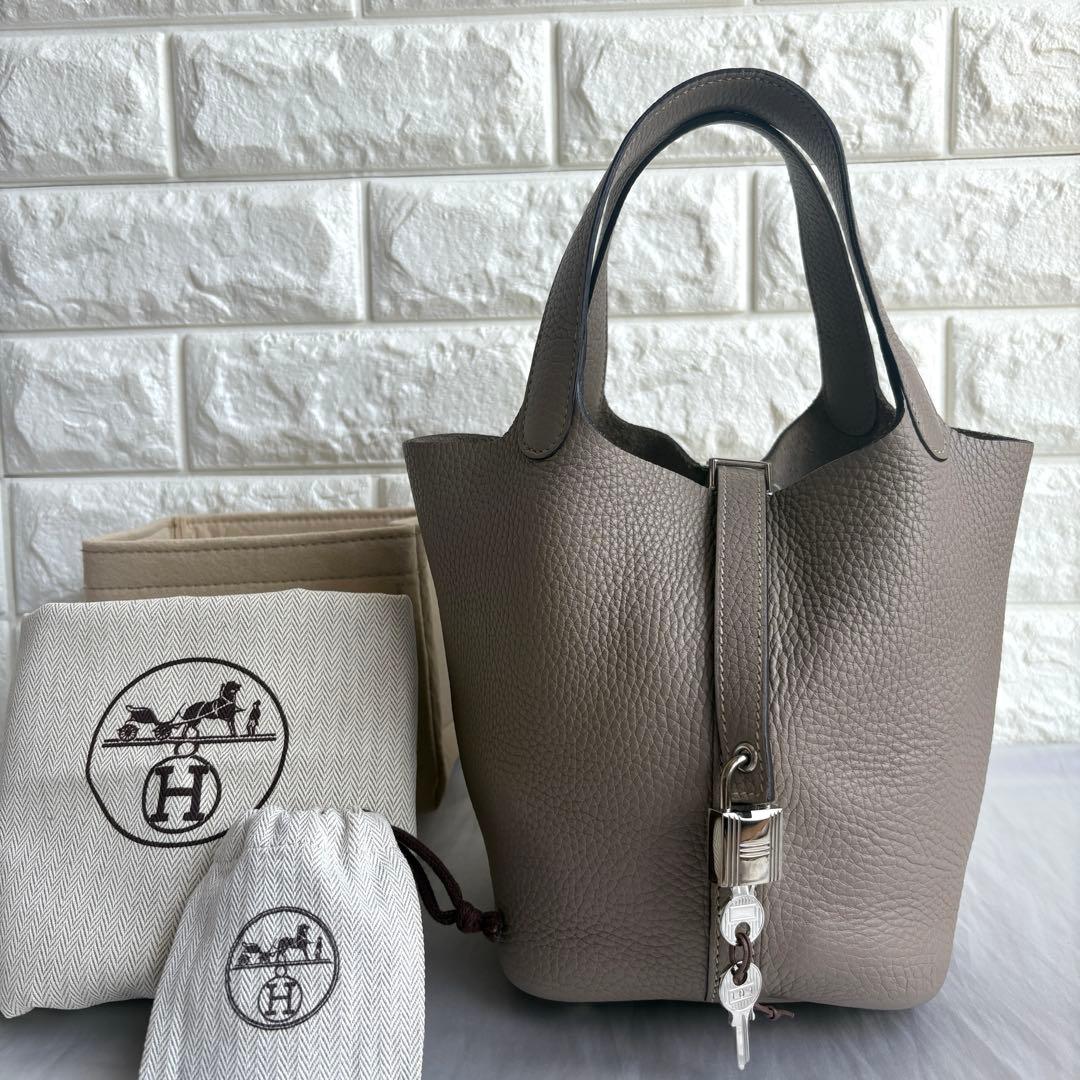 ミル エルメス ピコタンロックPM T刻印 トゥルティエールグレー