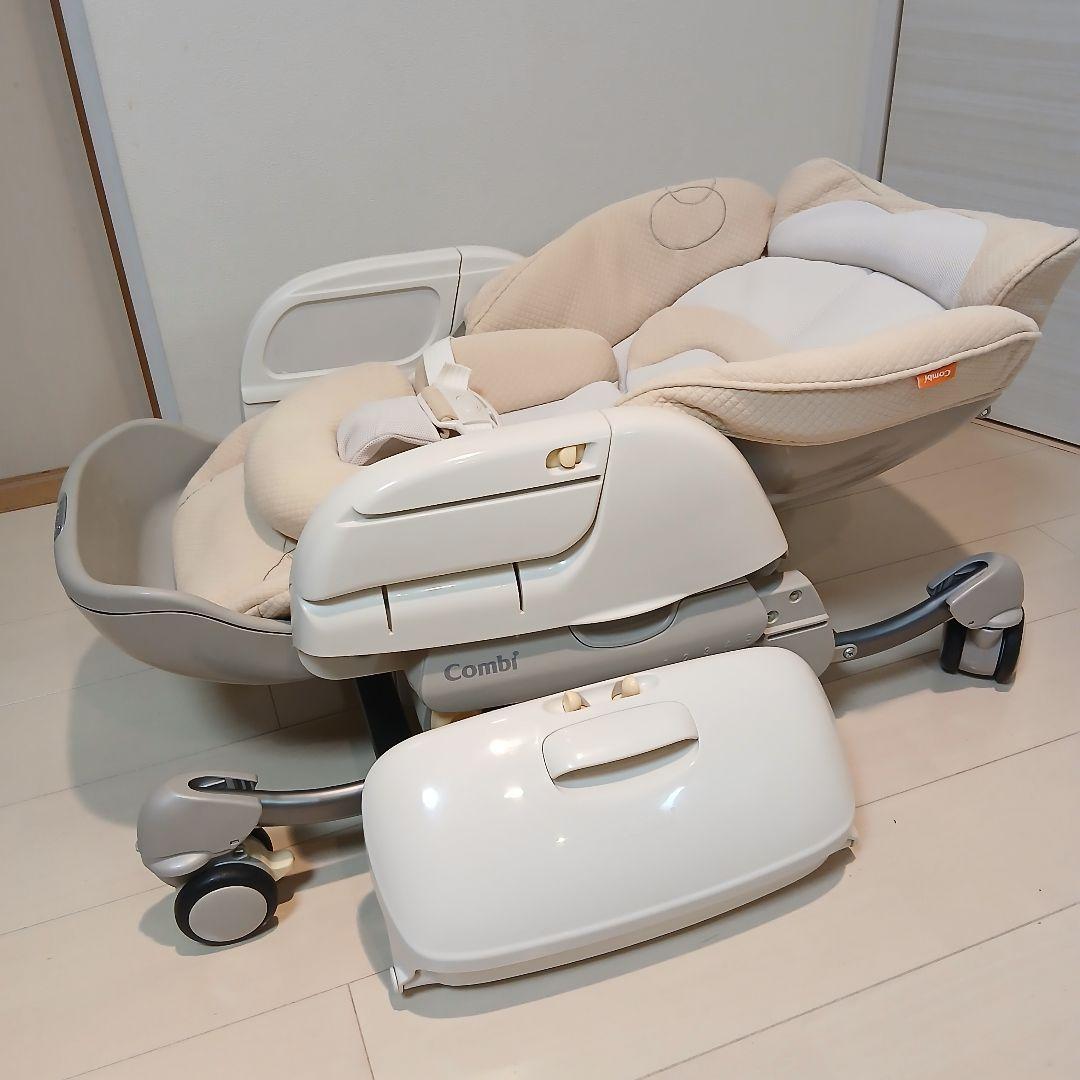 [希少] コンビ　ハイローチェア　ロアンジュAT RU-700　オートスイング