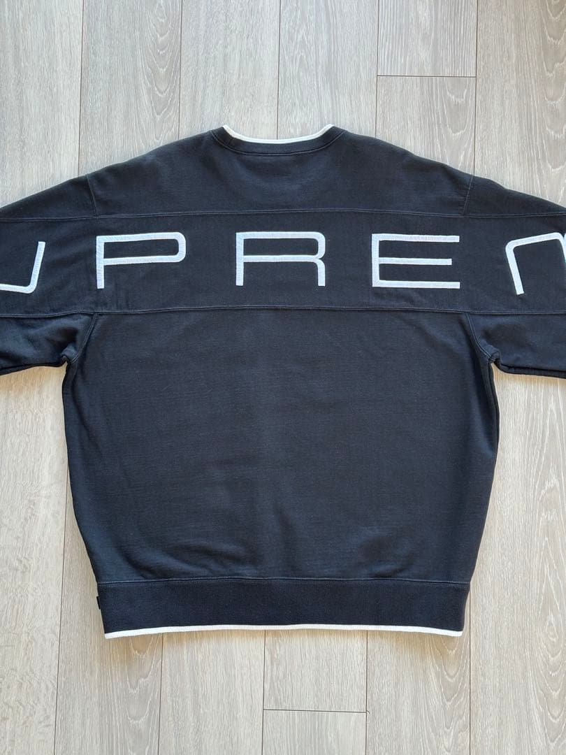 トップス 22ss Supreme Stretch Crewneck Black L