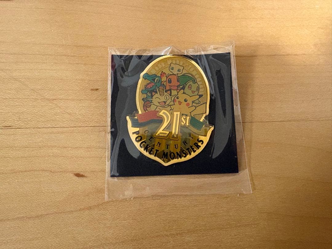 1.非売品 ポケットモンスター 21世紀記念ピンバッジ