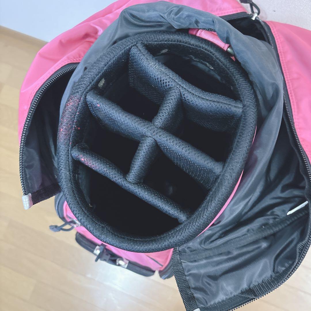 K399 パーリーゲイツ ピンクキャディバッグ