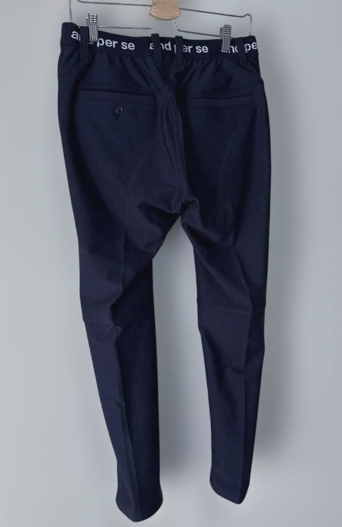 アンパスィ and per se マルチウェイ　ストレッチウォームパンツ 起毛