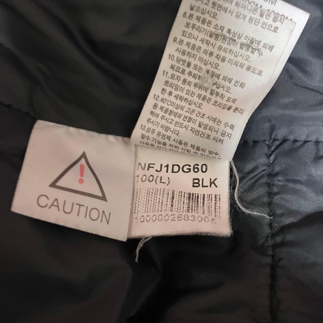 メ*8様 希少ノースフェイス ブラック ダウン　マクマード　HYVENT L