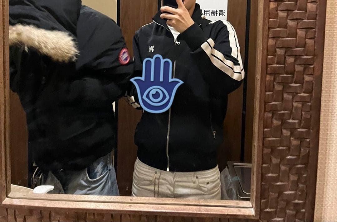 トップス PalmAngels MONOGRAM CLASSIC TRACK JACKET