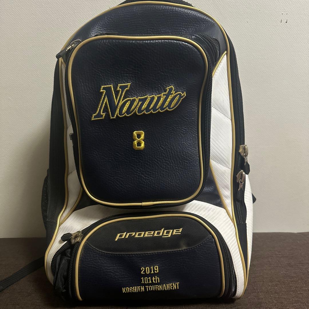 鳴門高校　第101回　甲子園使用記念バッグ