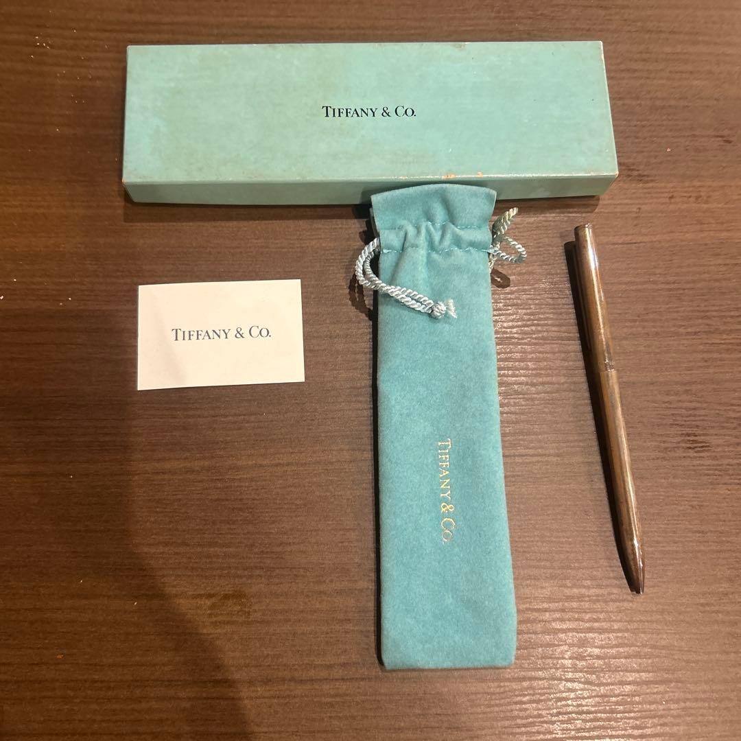 Tiffany & Co. シルバー925ボールペン ケース付き