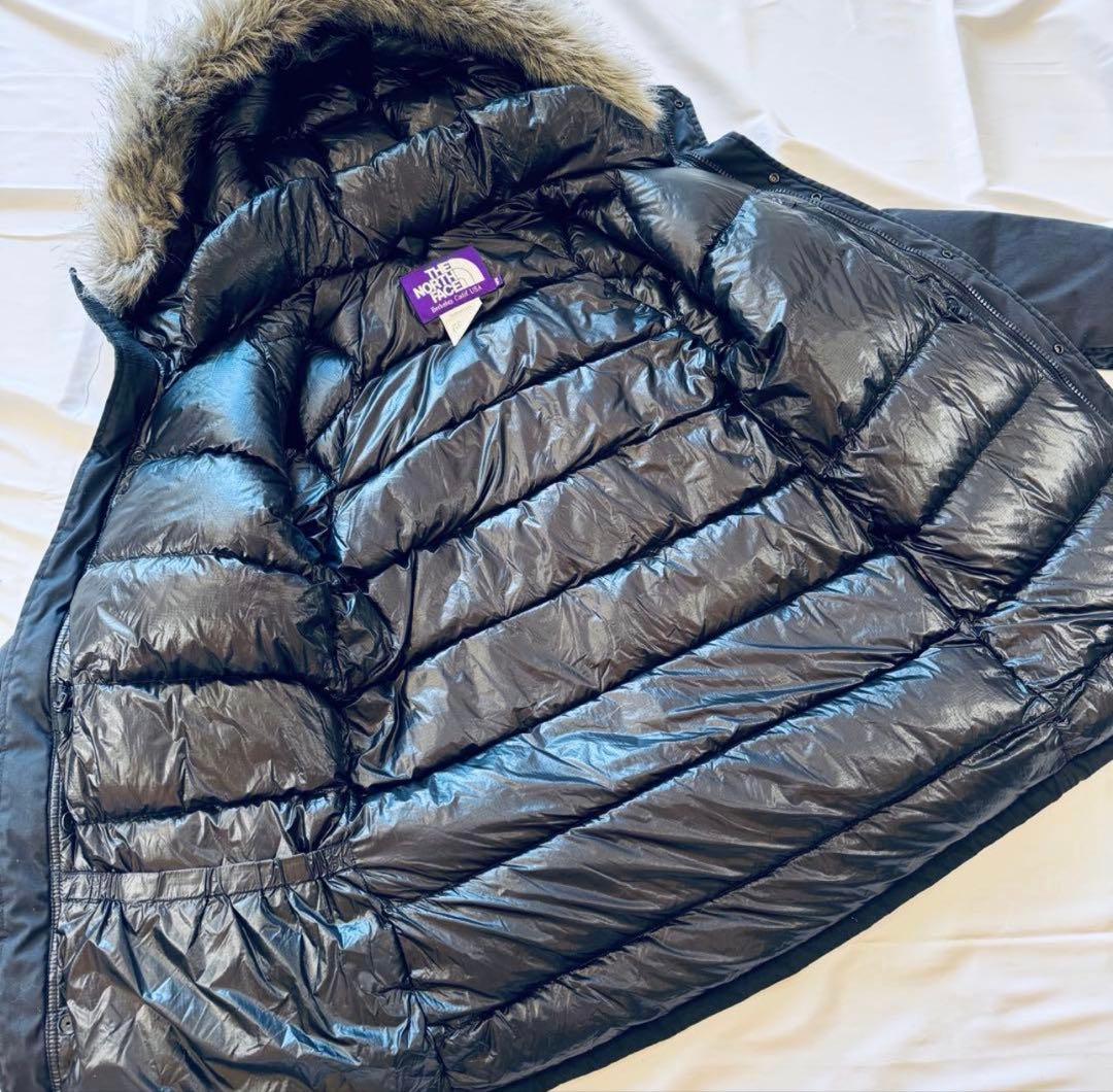 【週末限定値下げ】ノースフェイス ダウン パープルレーベル ブラック M