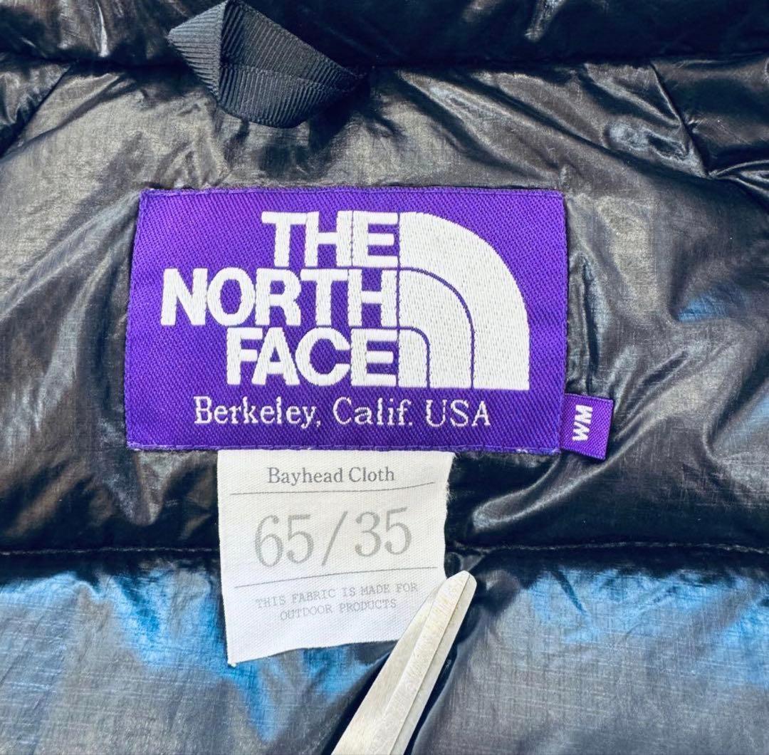 【週末限定値下げ】ノースフェイス ダウン パープルレーベル ブラック M