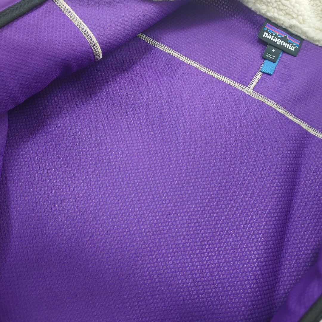 【廃盤 2021年製 パタゴニア】レトロX ベスト M ほぼ未使用 パープル