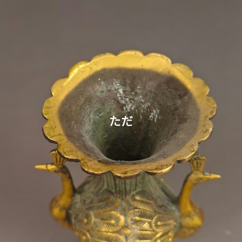 銅器 孔雀尊 リビング 玄関 博古架 装飾品 現代工芸品 置物