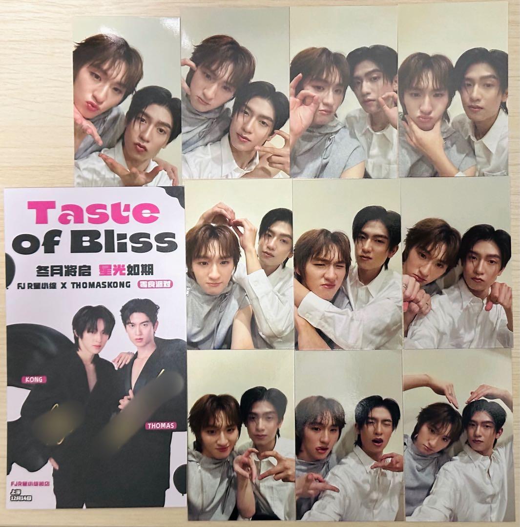 ThomasKong 直筆サイン入り　ポストカード　フォトカード