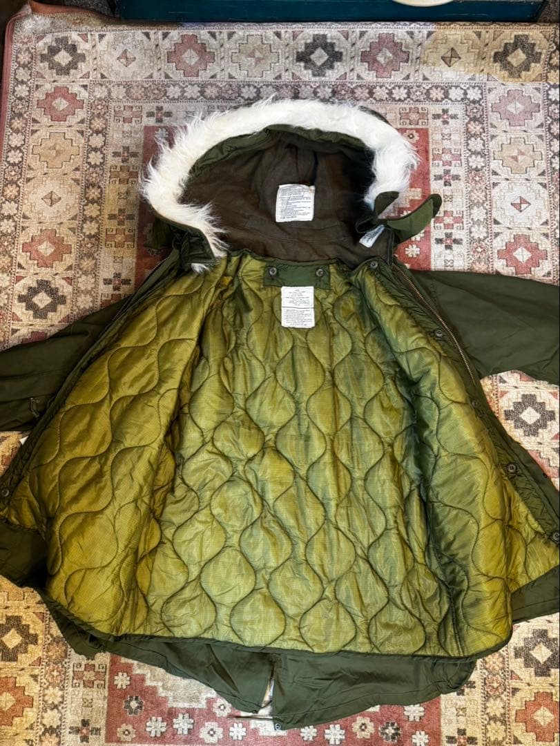 NOSデッドストック 80s 米軍実物 M-65 モッズコート Mサイズ