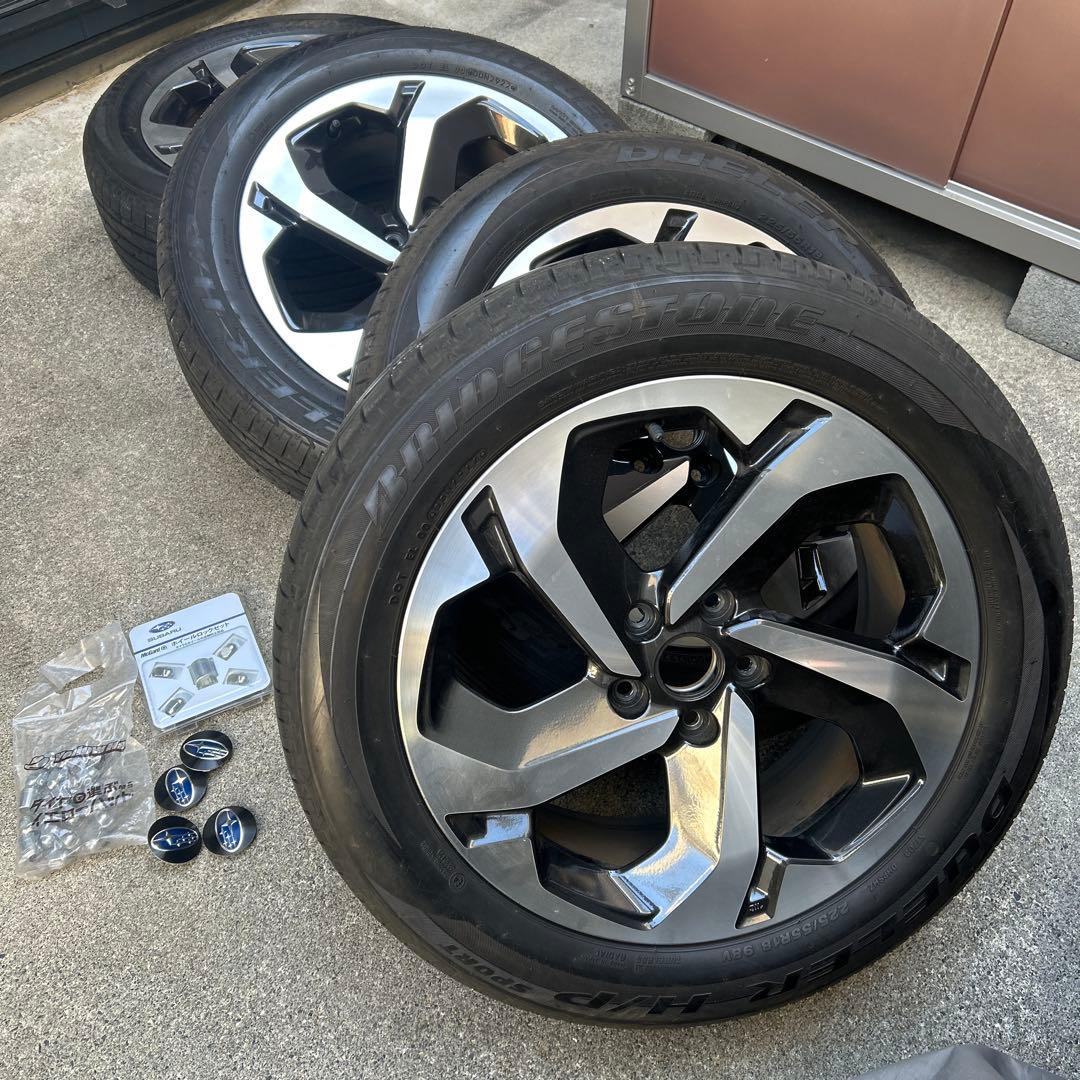 BRIDGESTONE 225/55R18 アルミホイール4本セット