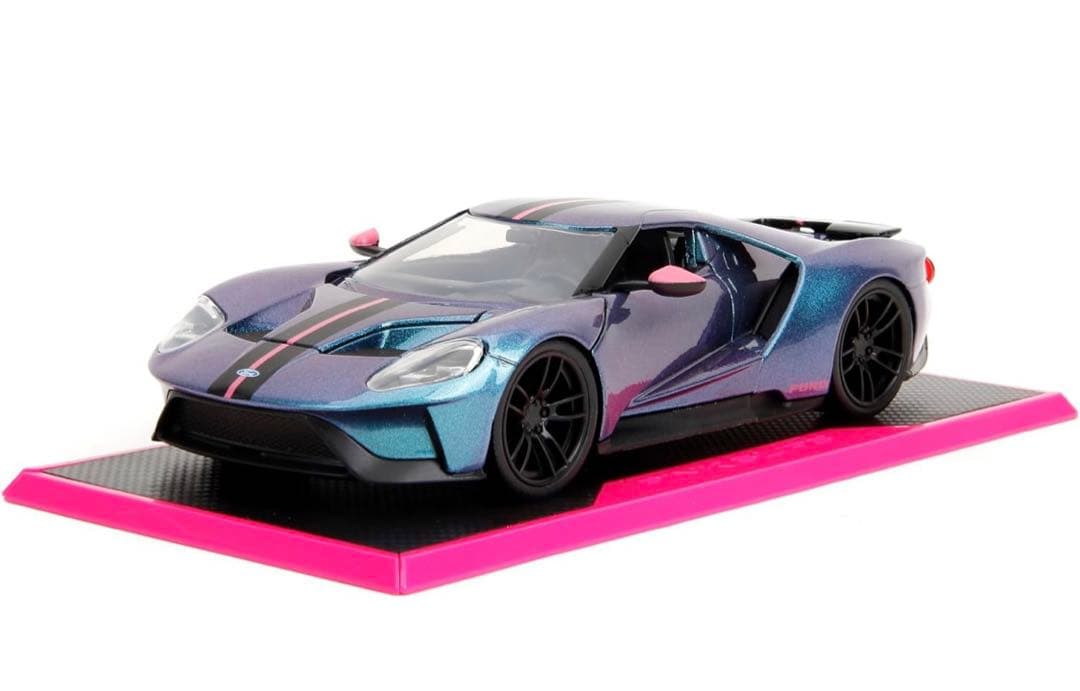 2017 FORD GT & クラシックTVシリーズ バットモービル ピンク