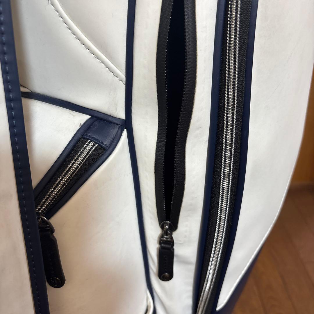 Vessel キャディバッグ ホワイト/ブラックLux Cart JP 9型