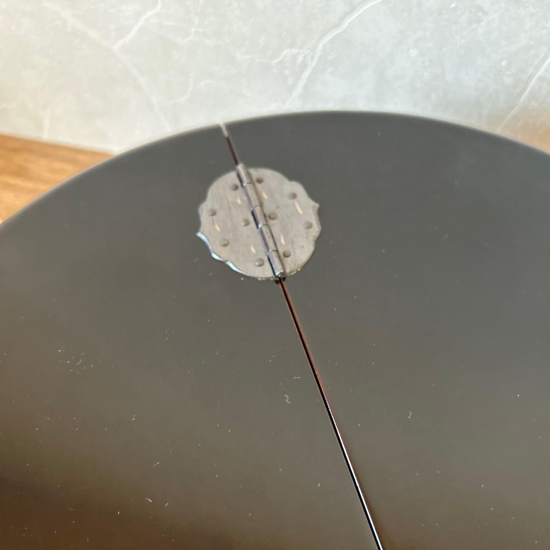 加賀瑞山　青釉立田川　平水指　茶道具