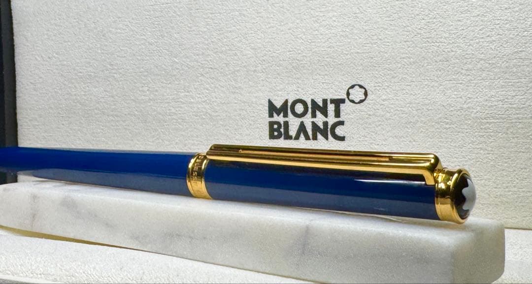 【極美品】モンブラン　ノブレス・オブリージュ・ボールペン・ブルー