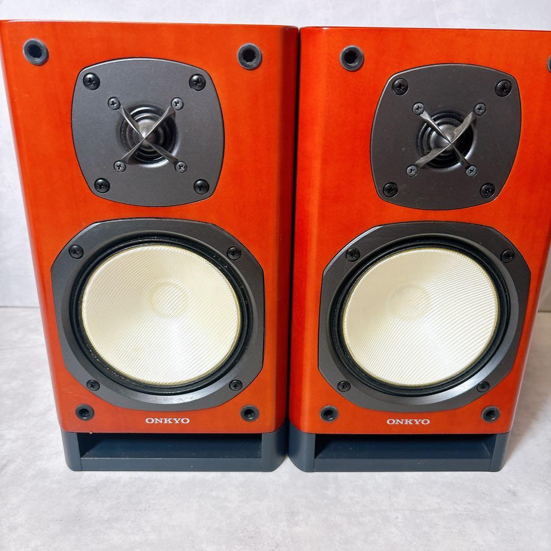 【稼働品】ONKYO CD/MDコンポ FR-N9TX D-N9TX　リモコン付