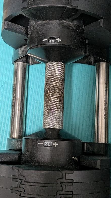 FLEXBELL可変式ダンベル32kg 2kg刻み 交換シャフト付 【直接引渡】