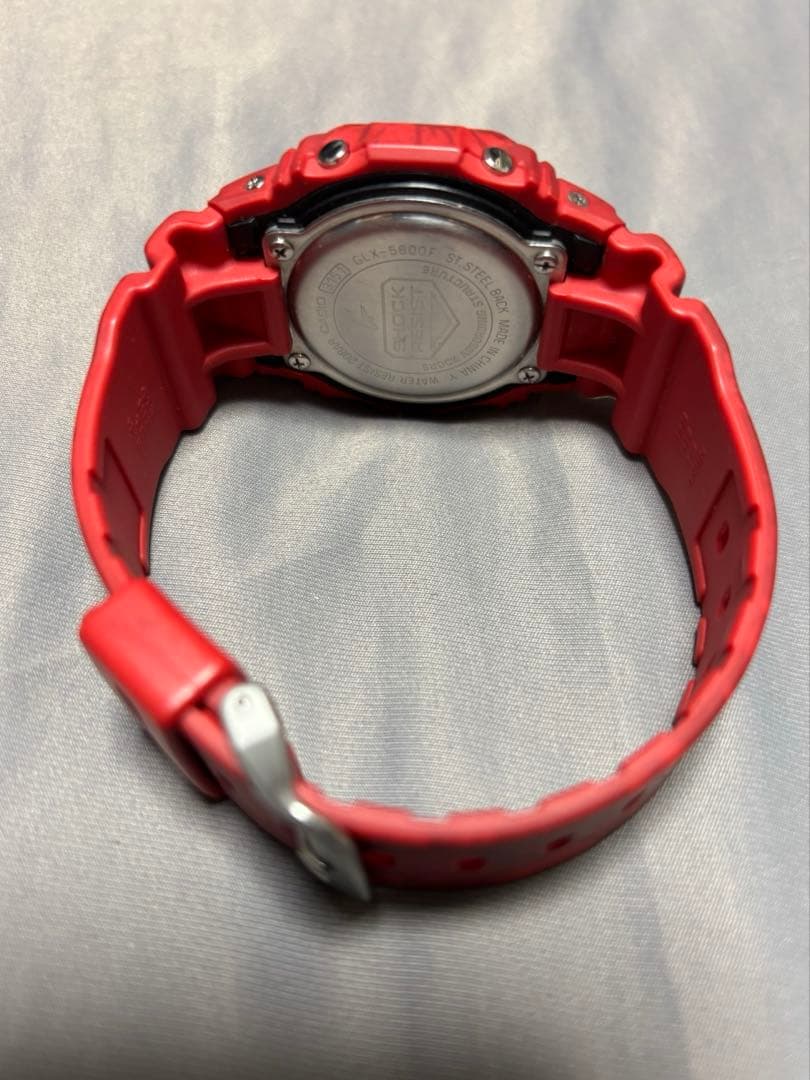 G-SHOCK GLX 5600F-4JF タイドグラフ腕時計 レッド