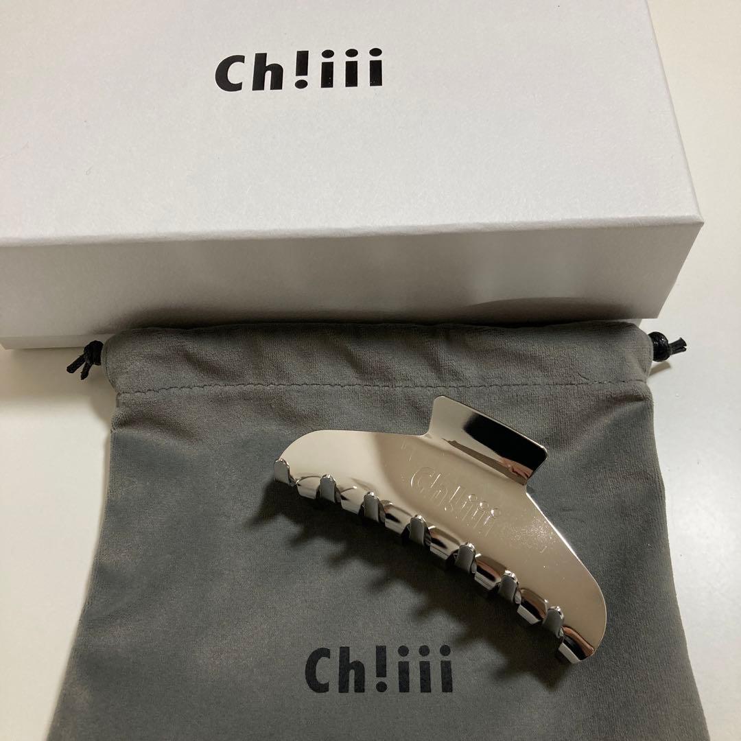 Ch!iii シルバー ヘアクリップ　ポーチ付