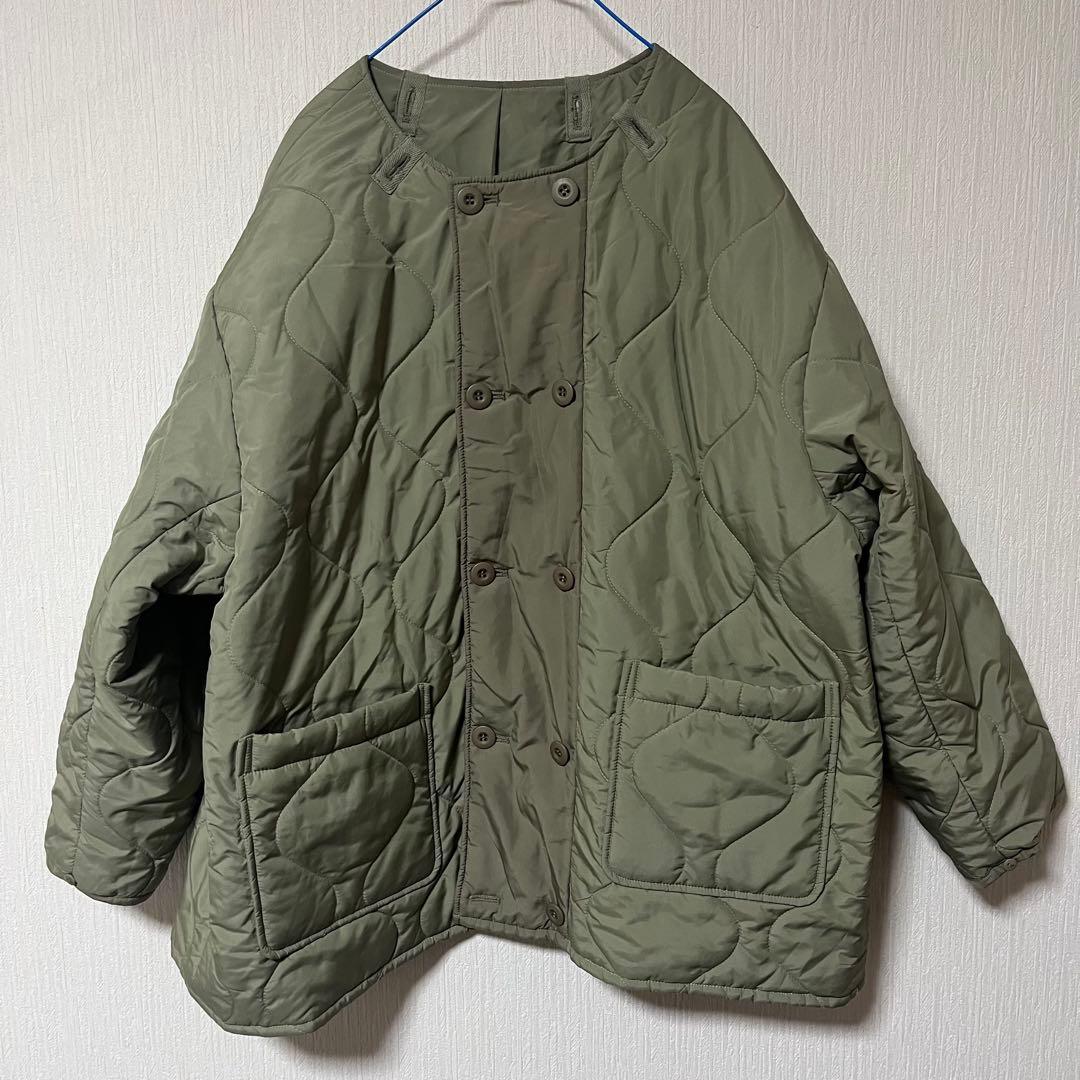 ReNorm × YUKI M65コート×中綿ブルゾンセット　カーキ