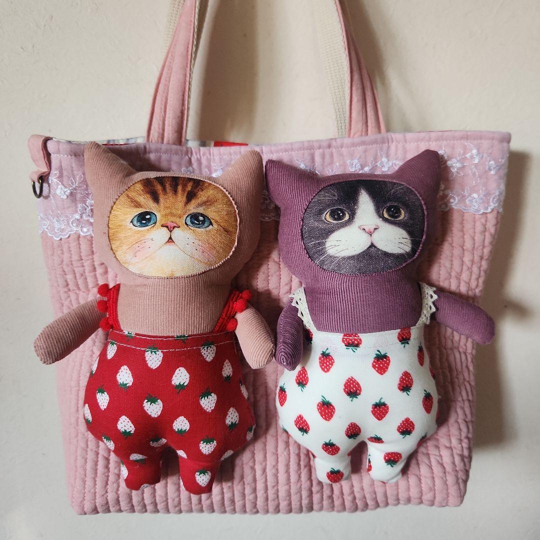 あ*こ様 コヤンイサムチョン　にゃんにゃんトート ハンドメイド