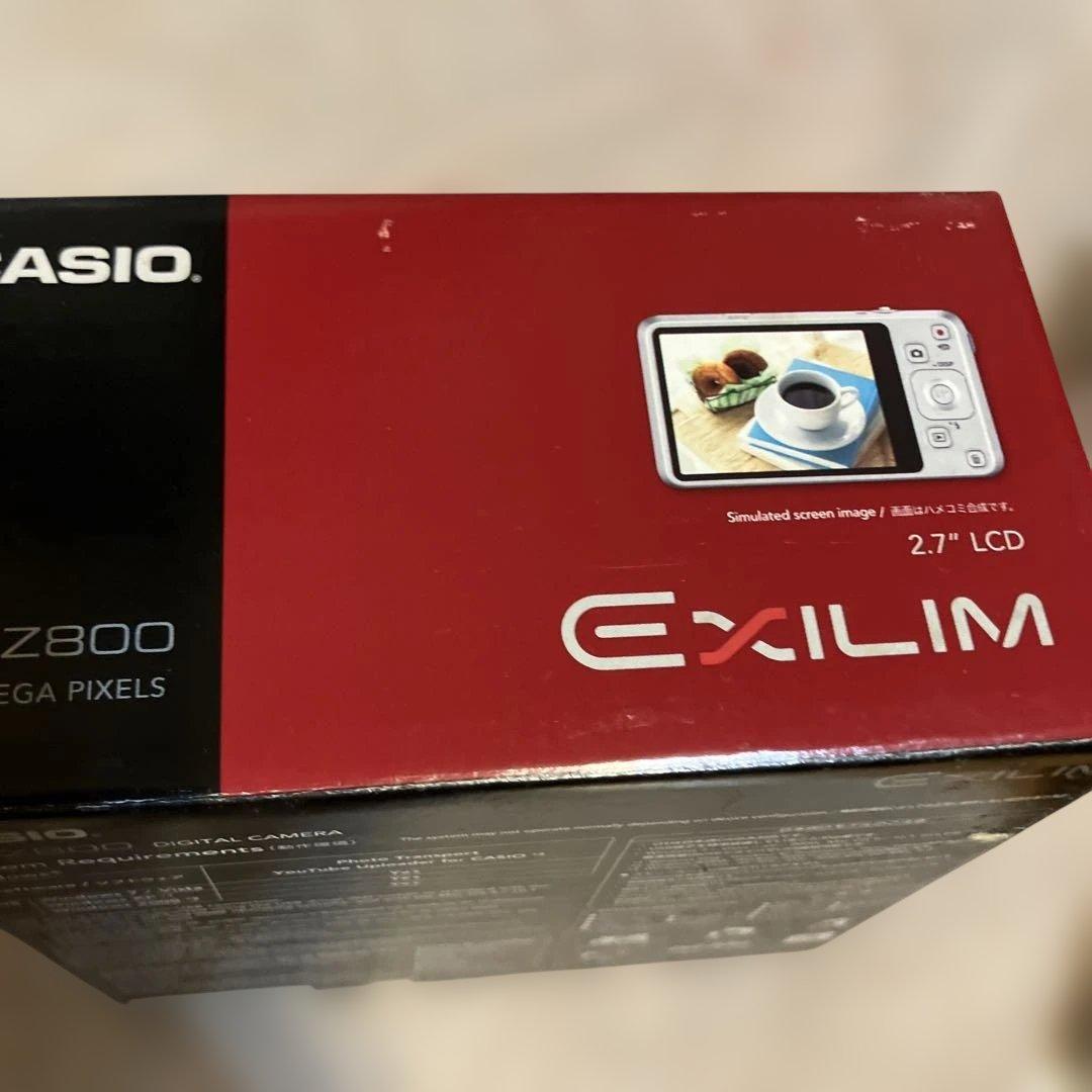 CASIO EXILIM コンパクトデジタルカメラ ピンク　全て揃っています