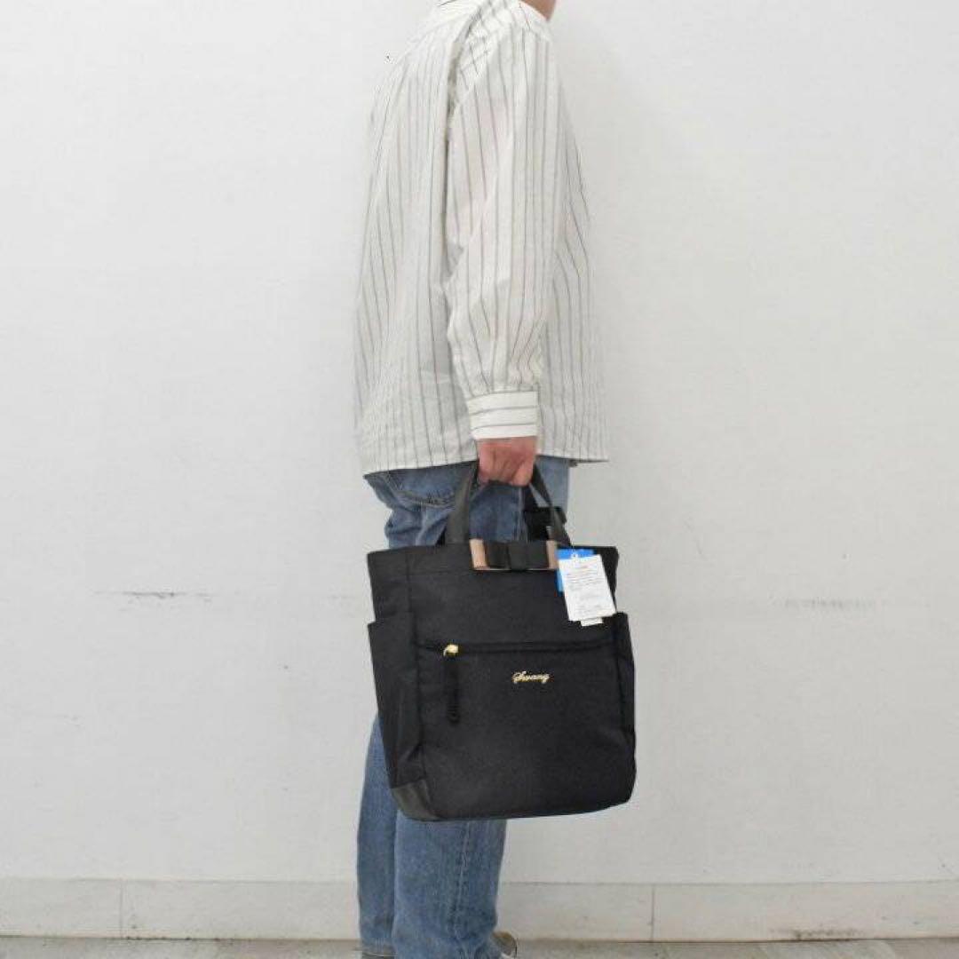 【SWANY】スワニー キャリーバッグ リボン ブラック