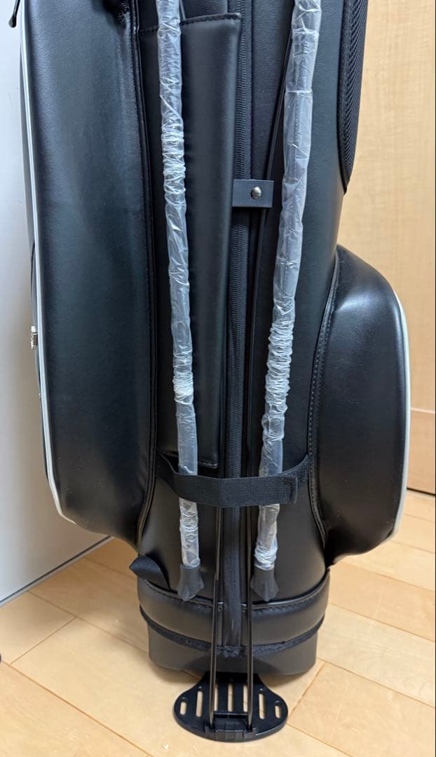 新品★GTD★スタンドキャディバッグ★未使用★タグ付き★ゴルフ★ジョージ武井★黒