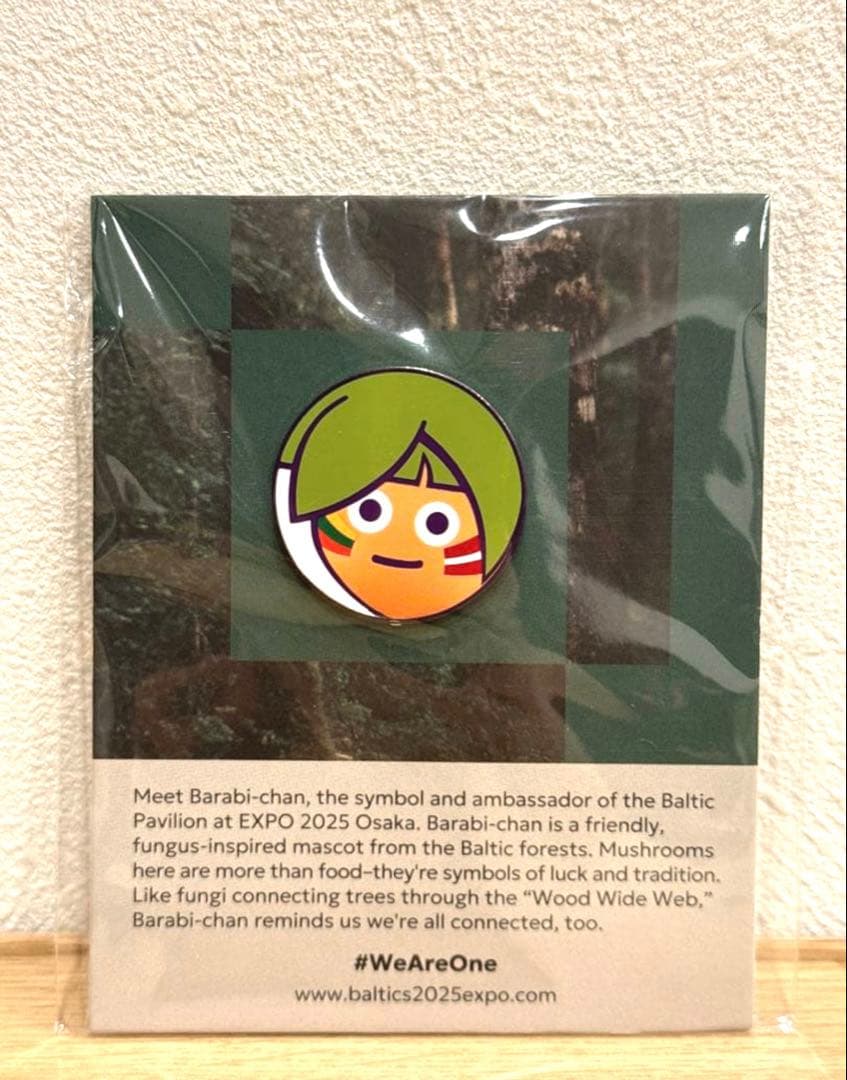 ク*ク様 ※激レア在庫1点※ 大阪万博EXPOバルト館ピンバッジ